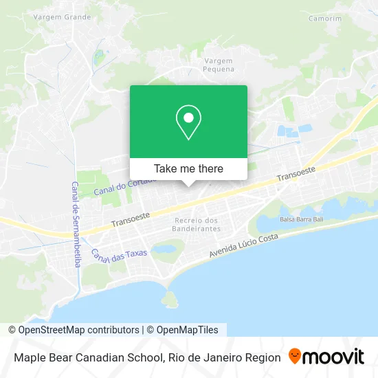 Maple Bear Canadian School map