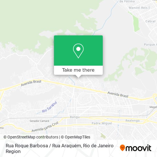 Rua Roque Barbosa / Rua Araquém map