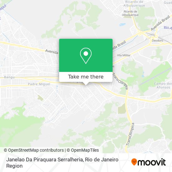 Janelao Da Piraquara Serralheria map