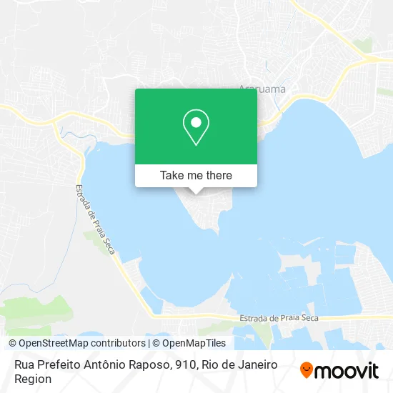 Rua Prefeito Antônio Raposo, 910 map