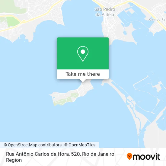 Rua Antônio Carlos da Hora, 520 map