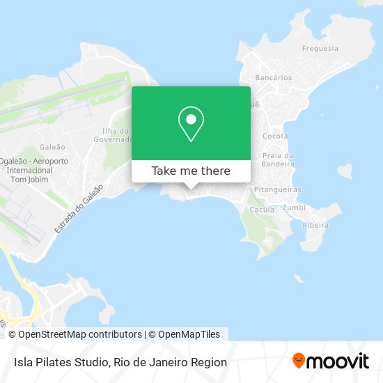 Isla Pilates Studio map