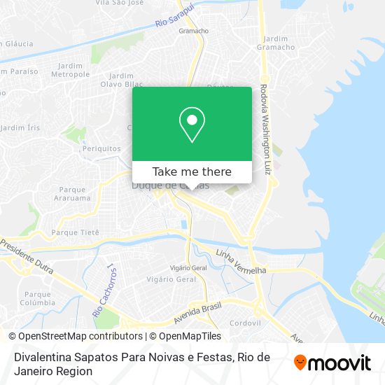 Divalentina Sapatos Para Noivas e Festas map