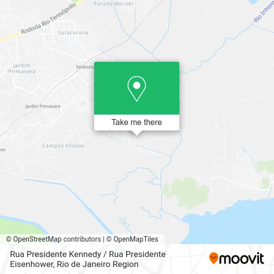 Rua Presidente Kennedy / Rua Presidente Eisenhower map