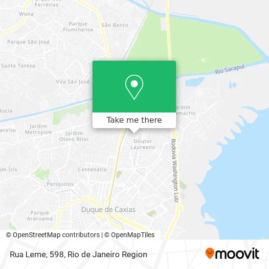 Rua Leme, 598 map