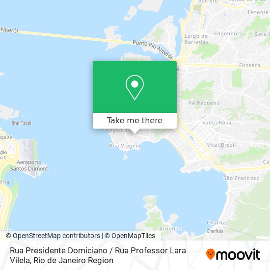 Rua Presidente Domiciano / Rua Professor Lara Vilela map