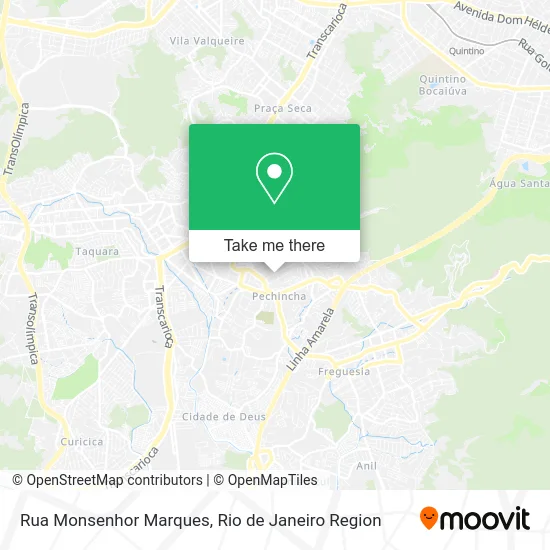 Rua Monsenhor Marques map