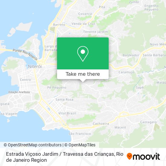 Estrada Viçoso Jardim / Travessa das Crianças map