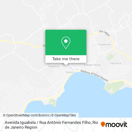 Avenida Iguabela / Rua Antônio Fernandes Filho map