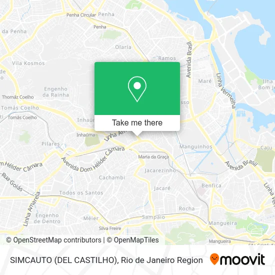 SIMCAUTO (DEL CASTILHO) map