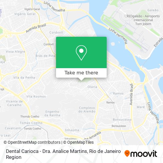 Dental Carioca - Dra. Analice Martins map