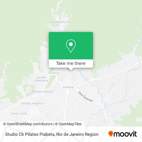 Studio Ck Pilates Piabeta map