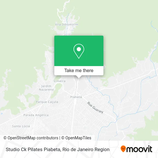 Studio Ck Pilates Piabeta map