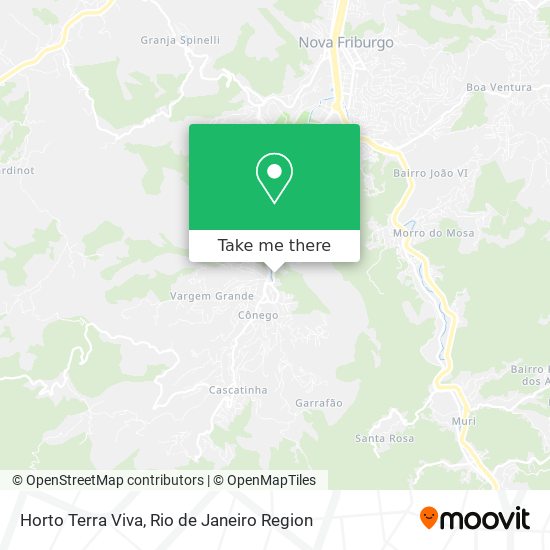 Horto Terra Viva map