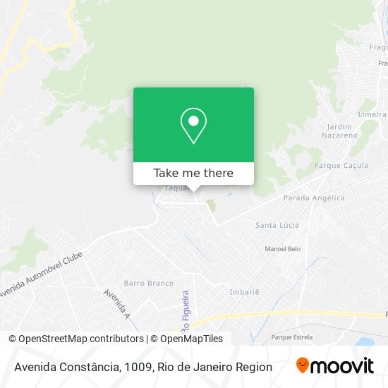 Avenida Constância, 1009 map