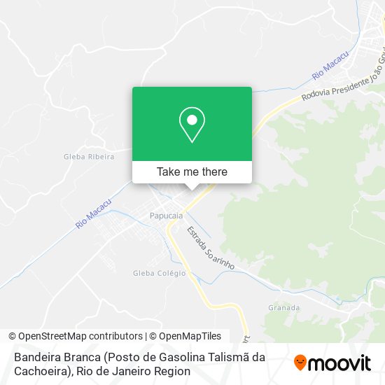 Bandeira Branca (Posto de Gasolina Talismã da Cachoeira) map