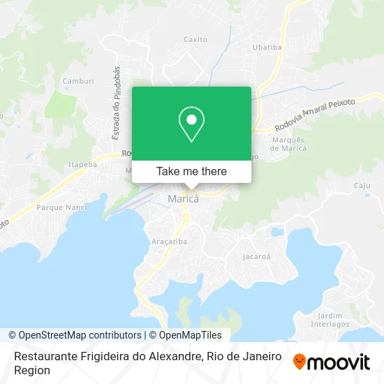 Restaurante Frigideira do Alexandre map
