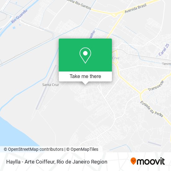 Haylla - Arte Coiffeur map