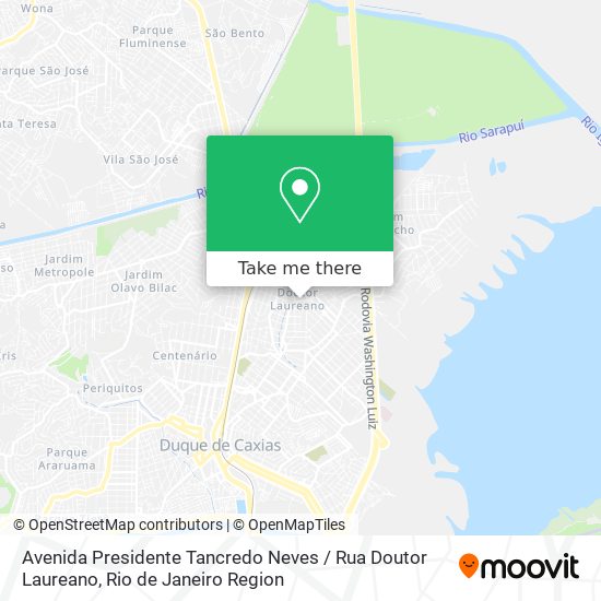 Avenida Presidente Tancredo Neves / Rua Doutor Laureano map