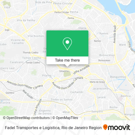 Fadel Transportes e Logística map