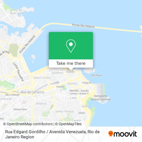 Rua Edgard Gordilho / Avenida Venezuela map