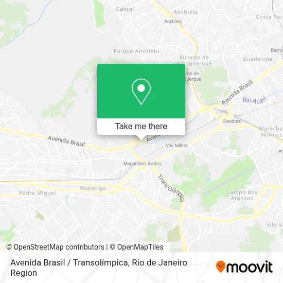 Avenida Brasil / Transolímpica map