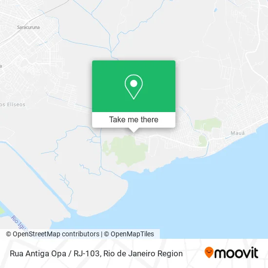 Rua Antiga Opa / RJ-103 map