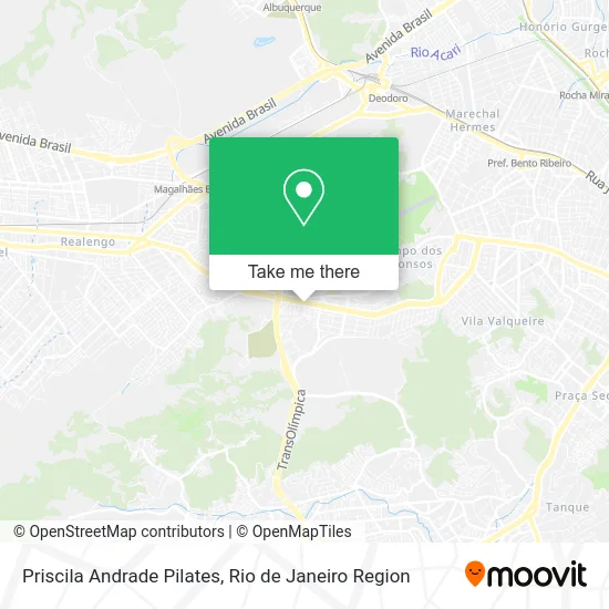 Priscila Andrade Pilates map