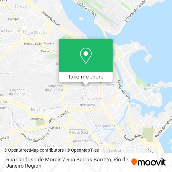 Rua Cardoso de Morais / Rua Barros Barreto map