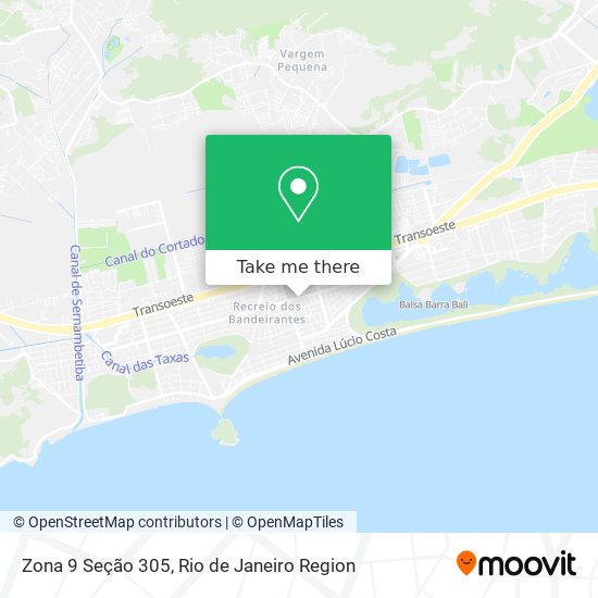 Mapa Zona 9 Seção 305