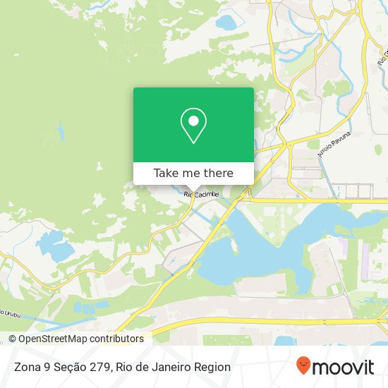Zona 9 Seção 279 map