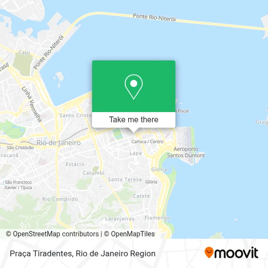 Praça Tiradentes map