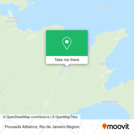 Pousada Albatroz map