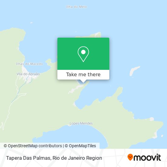 Tapera Das Palmas map