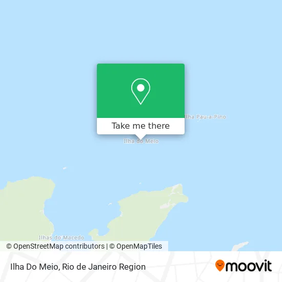 Ilha Do Meio map