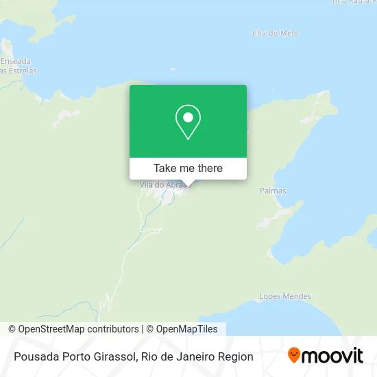 Pousada Porto Girassol map