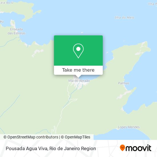 Pousada Agua Viva map