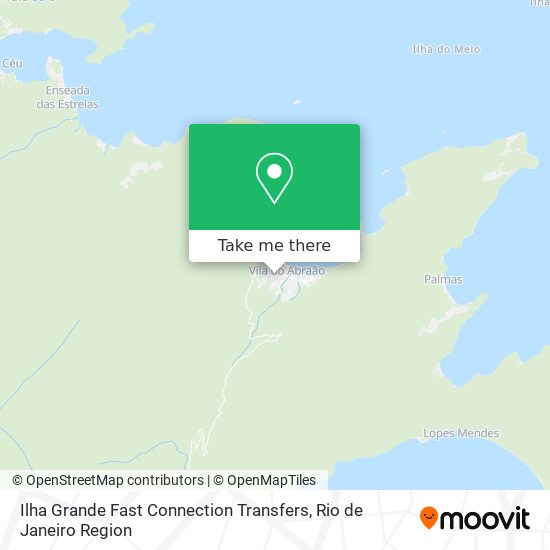 Ilha Grande Fast Connection Transfers map