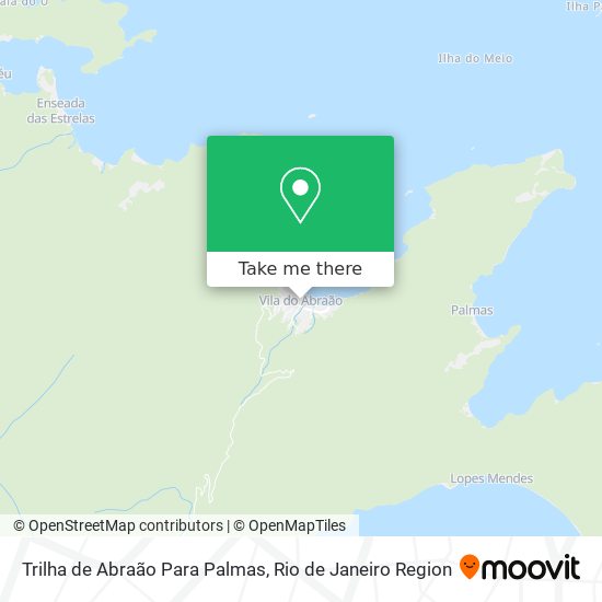 Trilha de Abraão Para Palmas map