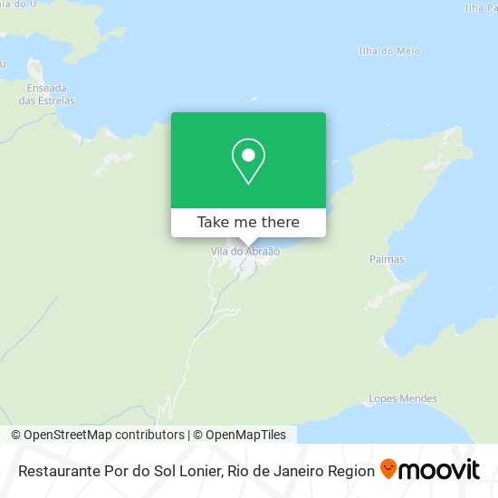 Restaurante Por do Sol Lonier map