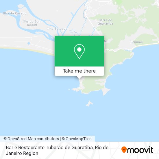 Bar e Restaurante Tubarão de Guaratiba map