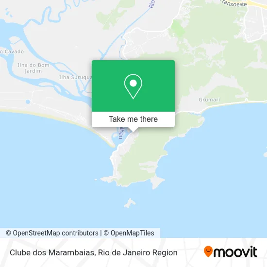 Clube dos Marambaias map