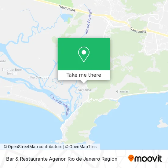 Bar & Restaurante Agenor map