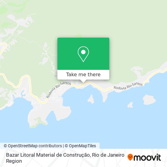 Bazar Litoral Material de Construção map