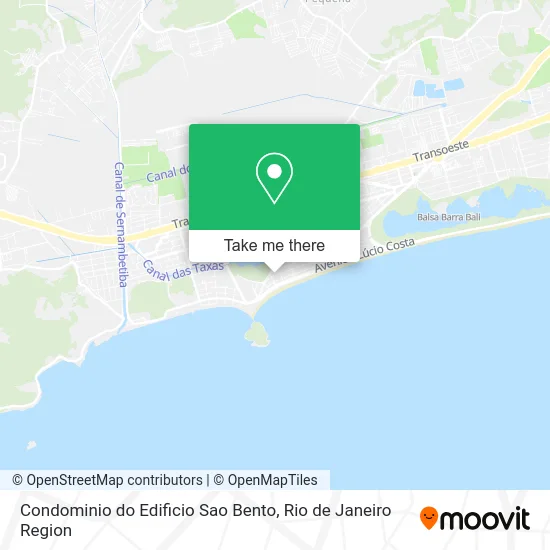 Condominio do Edificio Sao Bento map