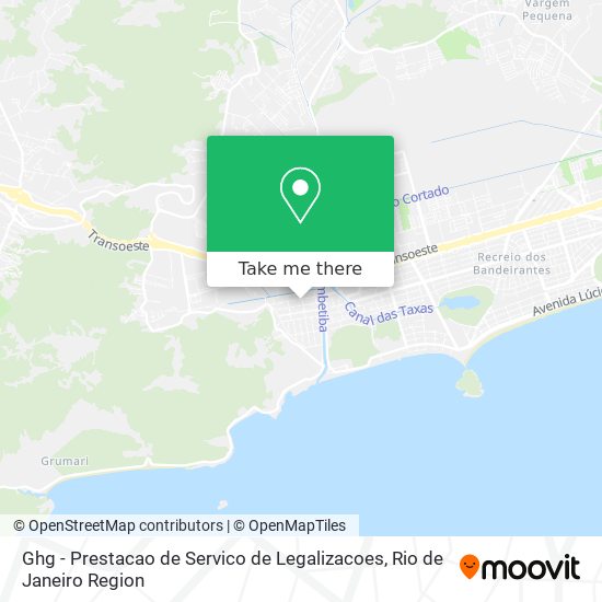 Ghg - Prestacao de Servico de Legalizacoes map