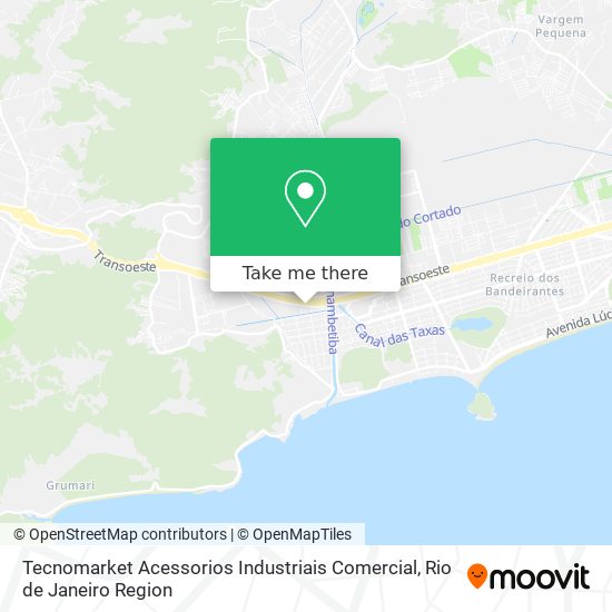 Tecnomarket Acessorios Industriais Comercial map