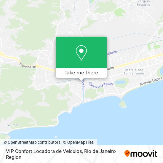 VIP Confort Locadora de Veiculos map