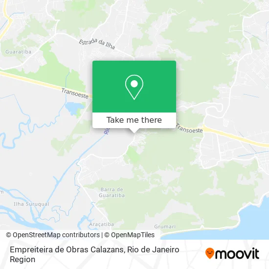 Empreiteira de Obras Calazans map
