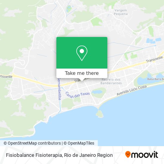 Fisiobalance Fisioterapia map
